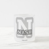 N ist für Nash Mattglastasse (Mittel)