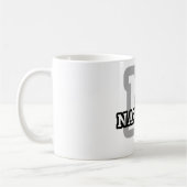 N ist für Natalia Kaffeetasse (Links)