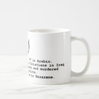 N ist für Nazaräer-Tasse Kaffeetasse