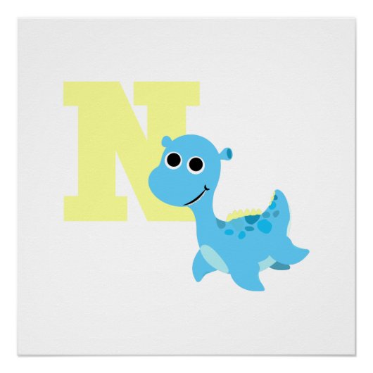 N ist für Nessie Poster (Vorderseite)