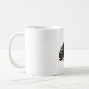 N ist für Nordamerikanisches Porcupine Kaffeetasse