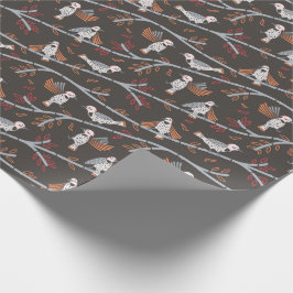 N ist für Northern Flicker - Wrapping Paper Geschenkpapier