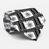 N ist für nukleare Medizin Krawatte (Gerollt)