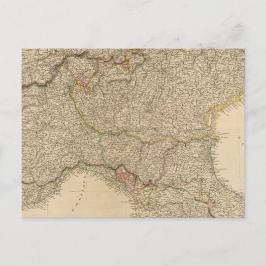 N Italien, Alpen Postkarte (Vorderseite)