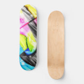 N! KE SKATEBOARD (Vorderseite)