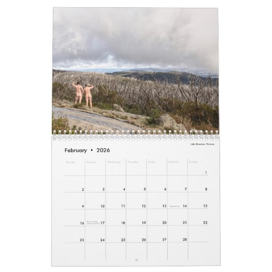 N@ked Doodle 2020 Kalender (Feb 2026)