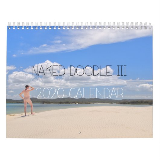 N@ked Doodle 2020 Kalender (Titelbild)