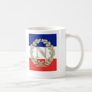 N-Lorbeer w Tricolour Kaffeetasse