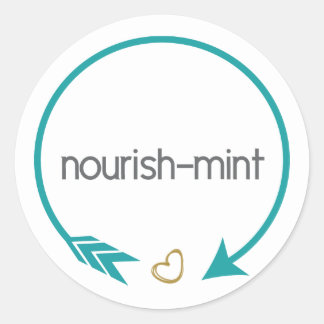 n-m-Aufkleber Runder Aufkleber