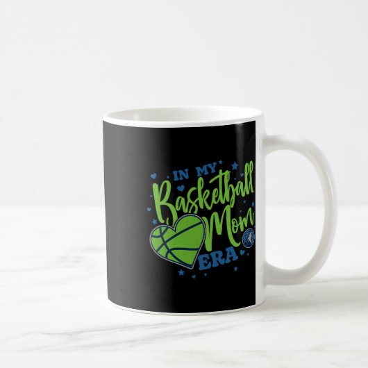 N Minnesota Timberwolves Mother's Day Sketll Mom E Kaffeetasse (Rechts)