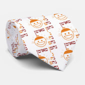 N Na Nach Nachma Nachman Meuman Krawatte (Gerollt)