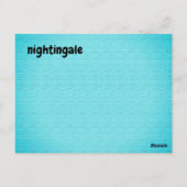 n - Nachtblitzkarte Postkarte (Rückseite)