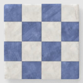 N November Wasserfarben Wassersignal Seeflasche Steinuntersetzer (Vorderseite)