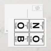 N-O-B (noob) - Vollständig Postkarte (Vorne/Hinten)
