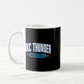 N Oklahoma City Thunder Sketll Americana Kaffeetasse (Links)