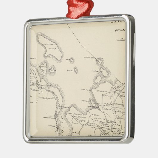 N Pint Alton Silbernes Ornament (Links)