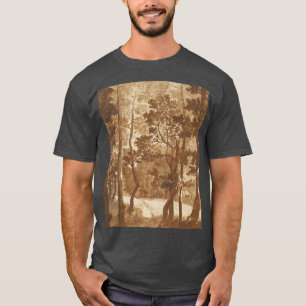 N. Poussin - Ein Pfad, der in eine Waldlichtung fü T-Shirt