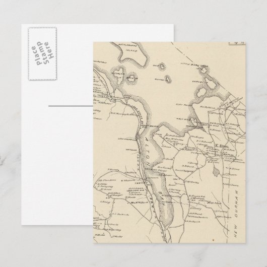 N pt Alton Postkarte (Vorne/Hinten)