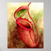 N Rajah Watercolor Art Poster (Vorne)