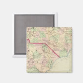 N & S Carolina 2 Magnet (Vorderseite/Rückseite)