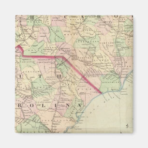 N & S Carolina 2 Magnet