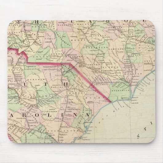 N & S Carolina 2 Mousepad (Vorne)