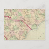 N & S Carolina 2 Postkarte (Vorderseite)