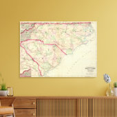 N & S Carolina 3 Leinwanddruck (Insitu (Wohnzimmer))