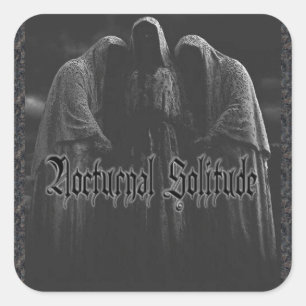 N.S. Hooded Figures Quadratischer Aufkleber