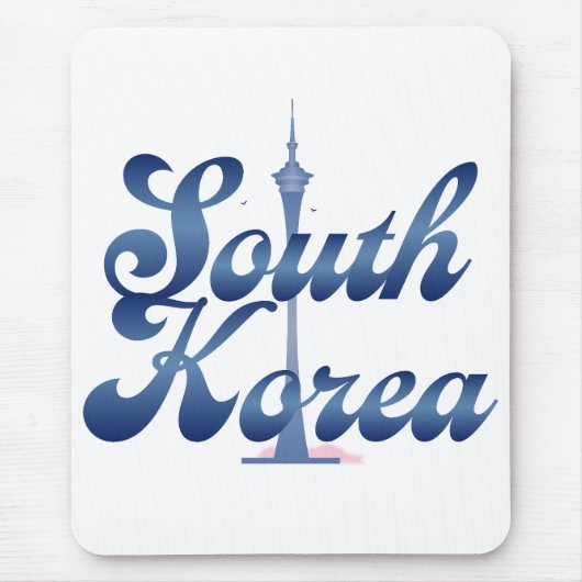N Seoul Tower Südkorea Mousepad (Vorne)