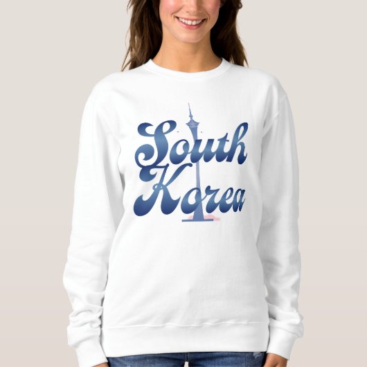 N Seoul Tower Südkorea Sweatshirt (Vorderseite)