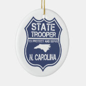 N. sich zu schützen und zu dienen keramikornament (Rechts)