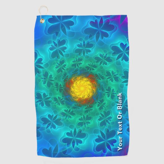 N-Space Lepidoptera Golfhandtuch (Vorderseite)