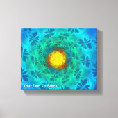 N-Space Lepidoptera Leinwanddruck (Vorderseite)