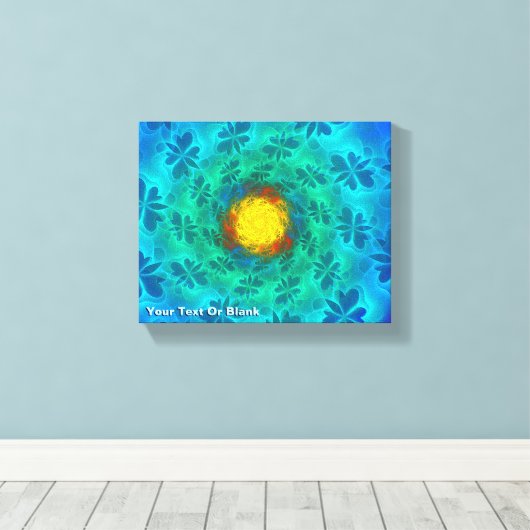 N-Space Lepidoptera Leinwanddruck (Insitu (Holzboden))