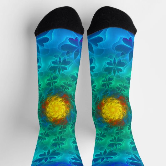 N-Space Lepidoptera Socken (Oben)