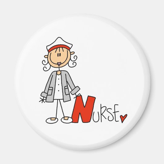 N steht für Krankenschwester Magnet (Vorne)