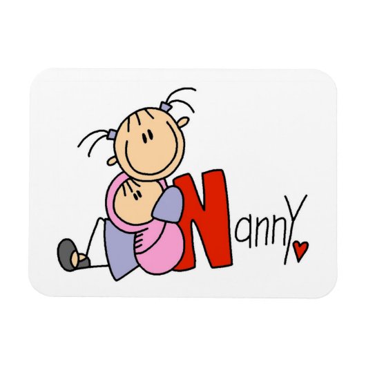 N steht für Nanny Magnet (Horizontal)
