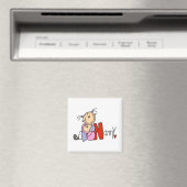 N steht für Nanny Magnet (In Situ (Geschirrspüler))