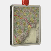 N u. S Carolina Silbernes Ornament (Rechts)