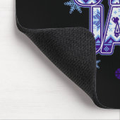 N Utah Jazz Christmas Ugly Sweater Mousepad (Ecke)