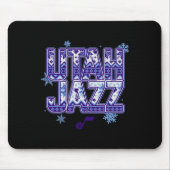N Utah Jazz Christmas Ugly Sweater Mousepad (Vorne)