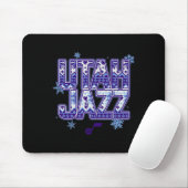N Utah Jazz Weihnachts hässlicher Pullover Mousepad (Mit Mouse)