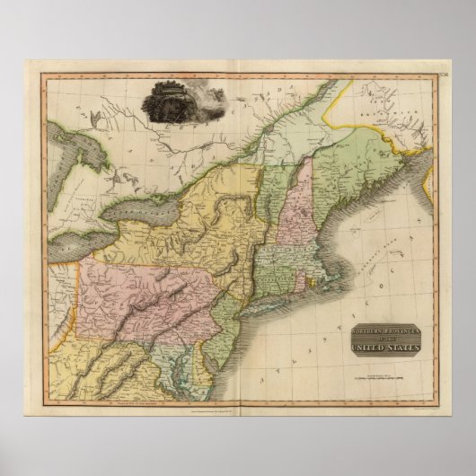 N Vereinigtes Staaten Poster (Vorne)