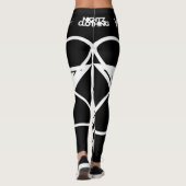 N-VII [BLK/WH] LEGGINGS (Rückseite)