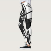 N-VII [WHS/BLK] LEGGINGS (Links)