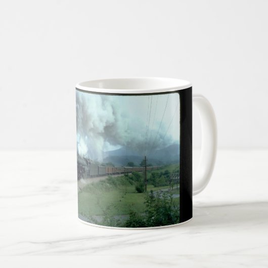 N&W 2-6-6-4 gegliedertes #1218_Trains Kaffeetasse (VorderseiteRechts)