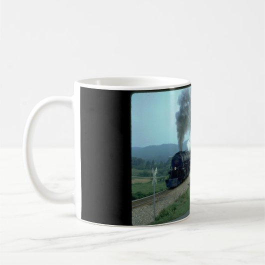 N&W 2-6-6-4 gegliedertes #1218_Trains Kaffeetasse (Links)