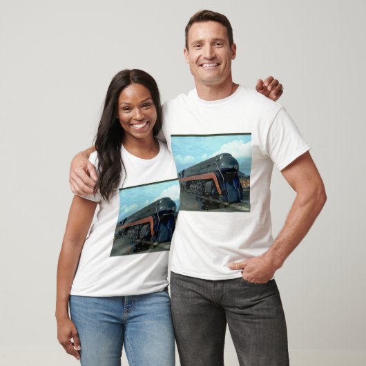 N&W 4-8-4 #611. (Zug; Himmel; Wolken; Bahn;) T-Shirt (Unisex)