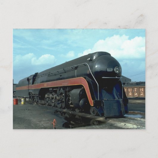 N&W 4-8-4 POSTKARTE (Vorderseite)